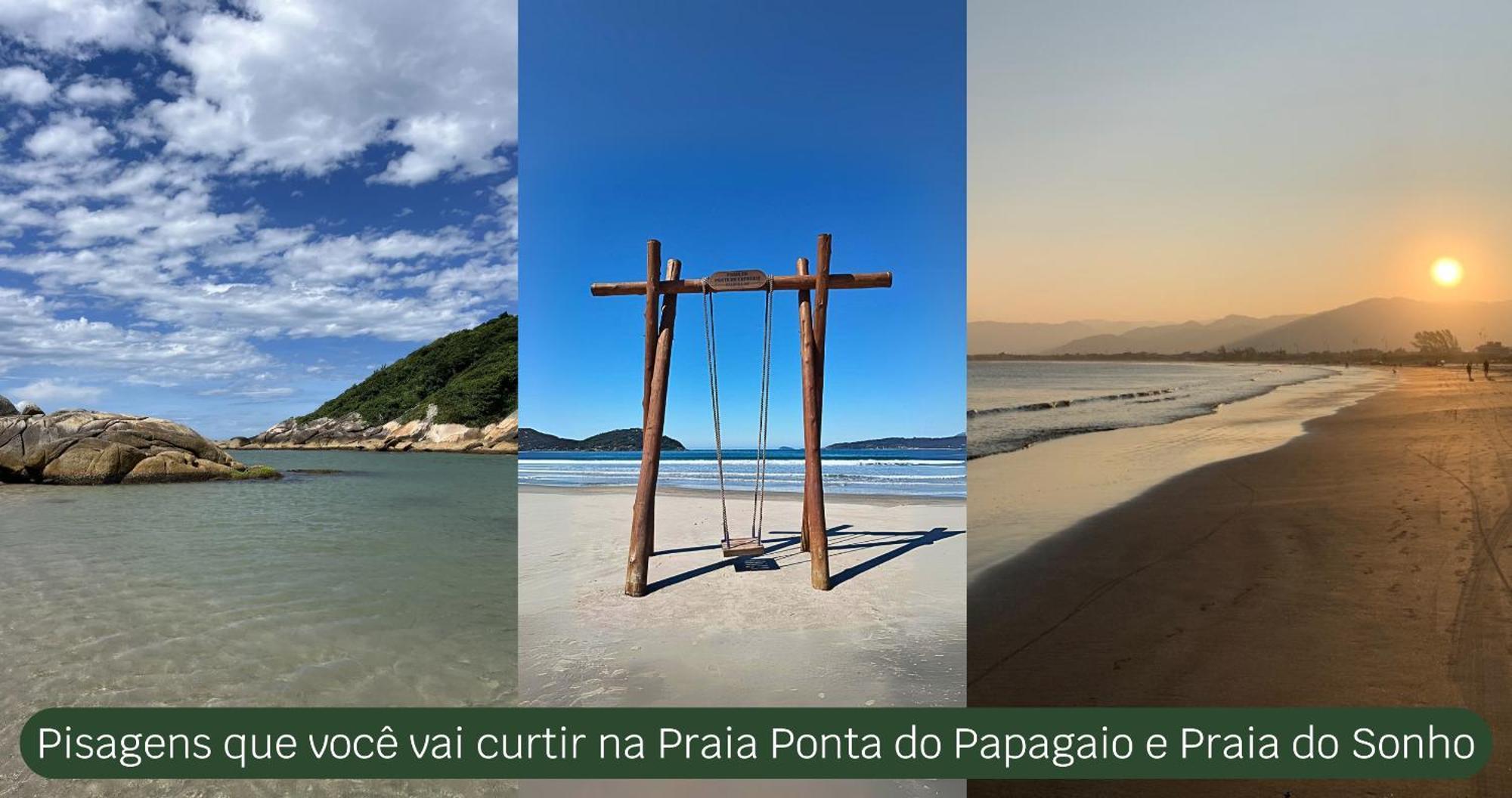 Pousada Recanto Edenico - A Beira Mar Da Praia Ponta Do Papagaio, Palhoca Sc Exterior photo